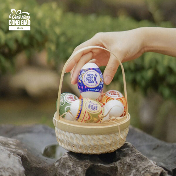Màng bọc trứng Phục Sinh - Easter Egg Shrink Wrappers - Trang trí trứng Phục Sinh Việt Nam - Hình ảnh 6