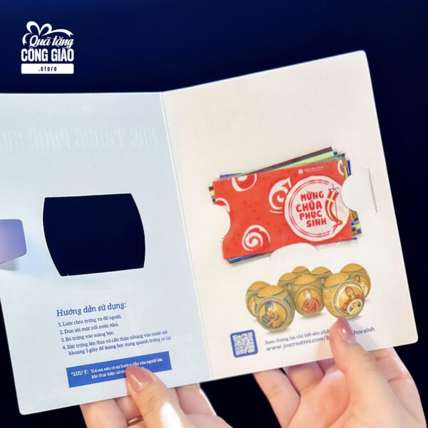 Màng bọc trứng Phục Sinh - Easter Egg Shrink Wrappers - Trang trí trứng Phục Sinh Việt Nam - Hình ảnh 9