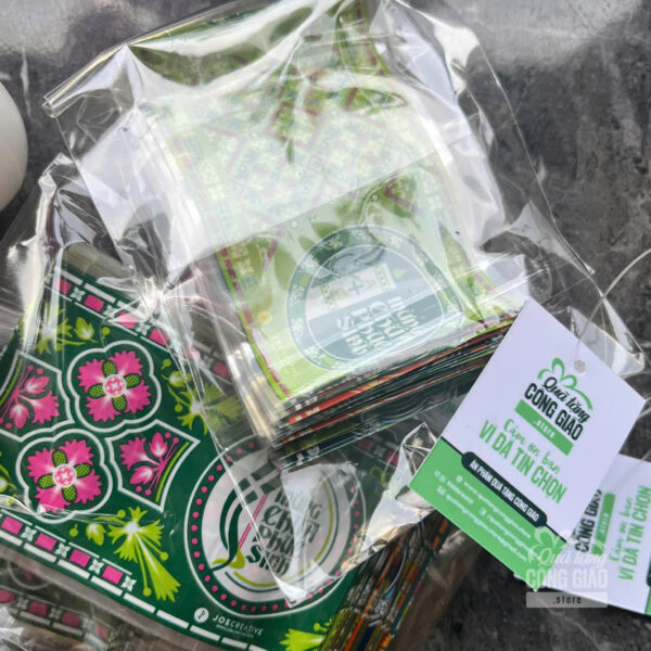 100 cái màng bọc mẫu hoạ tiết nghệ thuật trang trí trứng Phục Sinh - Easter Egg Shrink Wrappers - Hình ảnh 2