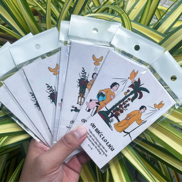 Bộ thẻ 7 ơn Chúa Thánh Thần phong cách tranh đông hồ - Quà tặng Công Giáo - Thẻ ơn ngẫu nhiên - Hình ảnh 6