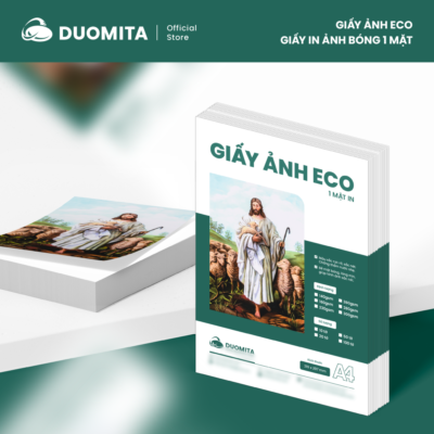 Giấy Ảnh Eco • Giấy in ảnh bóng 1 mặt – Nhiều định lượng