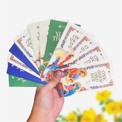 Bao lì xì Công Giáo Hoạ Thiên Việt – Phiên bản xé rời thành bookmark